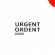 Клише штампа "Urgent Ordent" (красное - среднее)